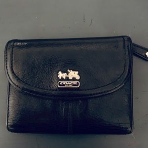 Black Coach Wallet